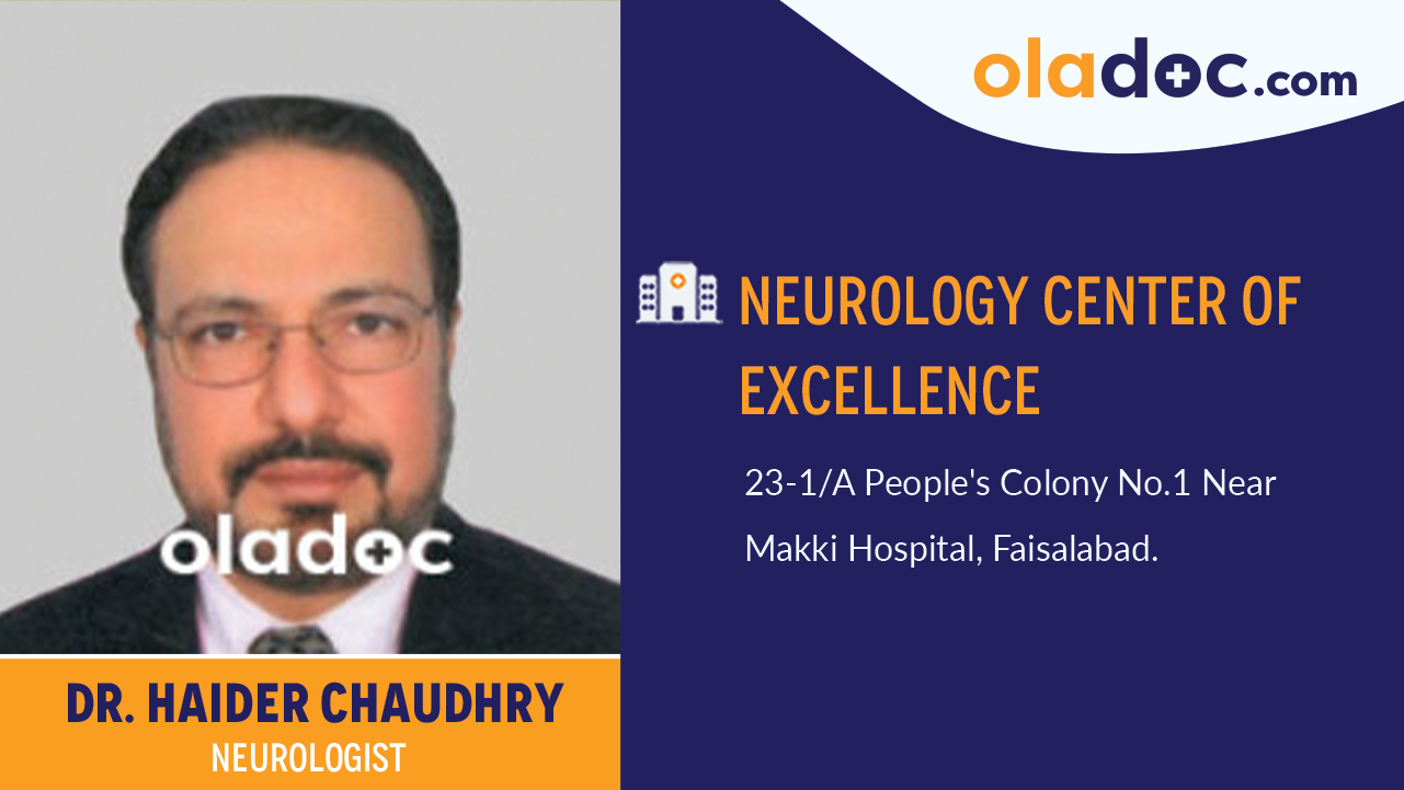 Practice location of  Dr. Haider Chaudhry